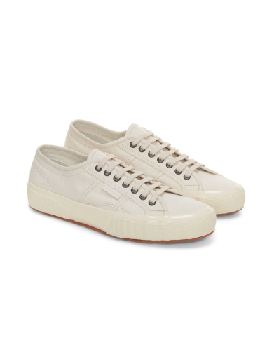 Sneakers Superga 2750 écru homme toile casual intemporel chic
