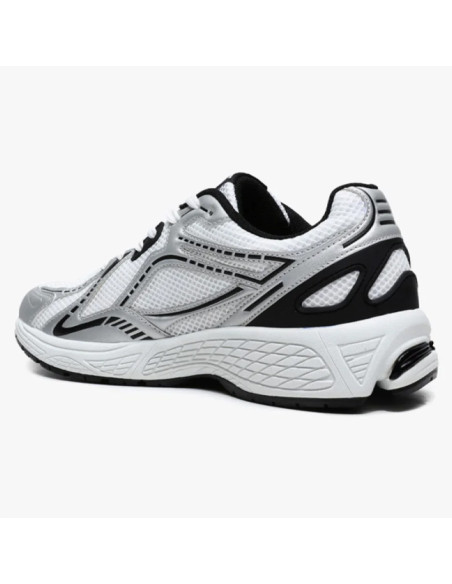 Sneakers VO7 Bebeto SW homme blanc noir running rétro tendance