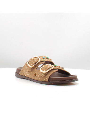 Mules femme Inuovo D51049 Camel | Mules tendance été