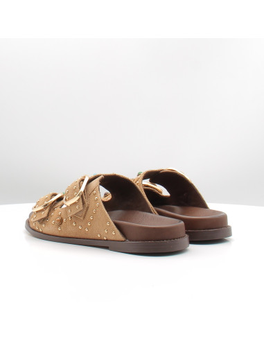 Mules femme Inuovo D51049 Camel | Mules tendance été