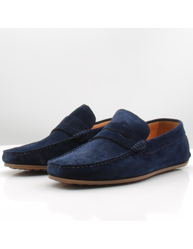 Mocassins homme Hylton Oscar Navy | Casual chic élégant