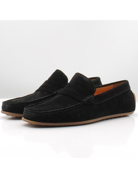 Mocassins homme Hylton Oscar Noir | Casual chic élégant