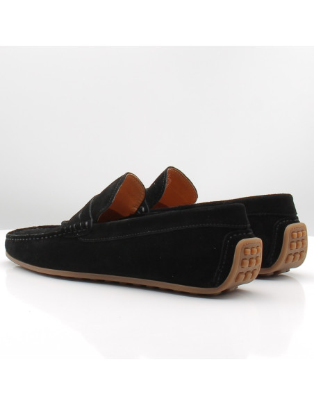 Mocassins homme Hylton Oscar Noir | Casual chic élégant