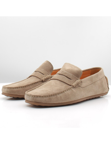 Mocassins homme Hylton Oscar Grey | Casual chic été