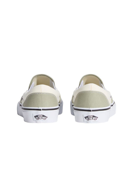 Vans Classic Slip-On Light Grey White Homme | Sneakers Sans Lacets