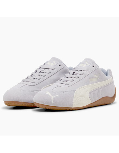 Sneakers Puma Speedcat femme blanc cassé gomme rétro tendance chic