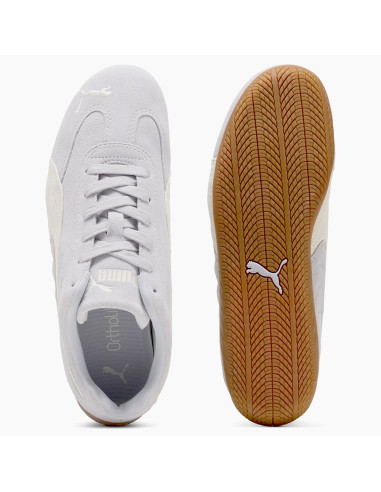 Sneakers Puma Speedcat femme blanc cassé gomme rétro tendance chic