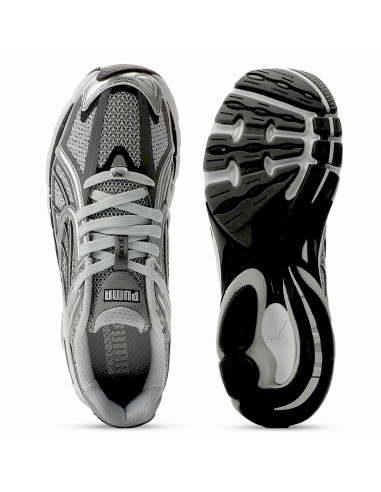 Sneakers Puma Skyjet Prisco homme argent running rétro confort urbain