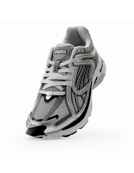 Sneakers Puma Skyjet Prisco homme argent running rétro confort urbain