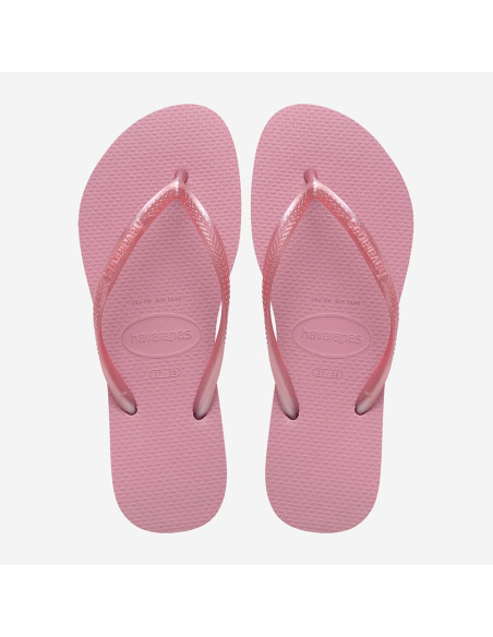 Tongs Havaianas Slim rose pastel femme légères confort été chic