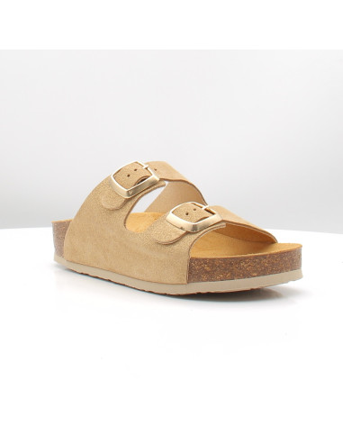Mules Plakton Cp Beta Square mushroom femme confort été tendance