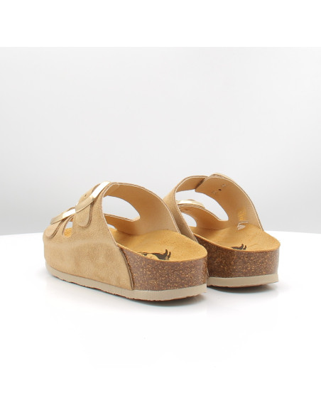 Mules Plakton Cp Beta Square mushroom femme confort été tendance
