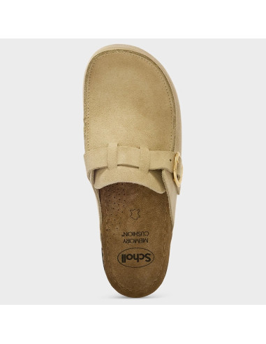 Scholl Bora Mocassin Dark Beige Femme F317152361 | Mules Confort