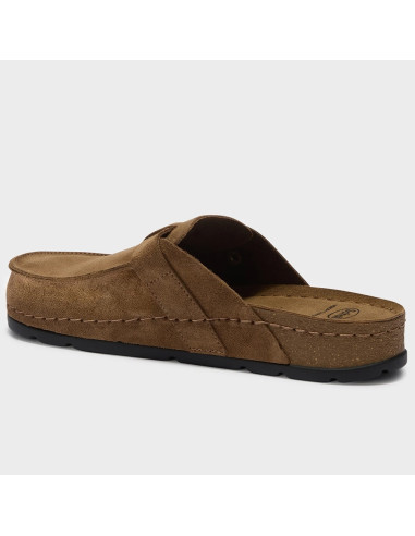 Scholl Bora 2 Buckles Cacao Femme F326091318 | Mules Confort