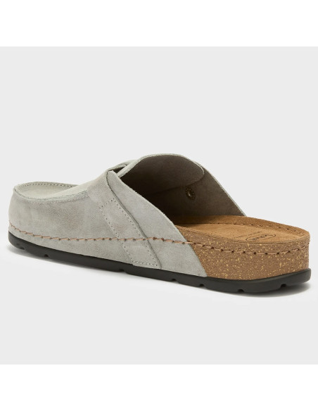 Scholl Bora Mocassin Light Grey Femme F317151070 | Mules Confort