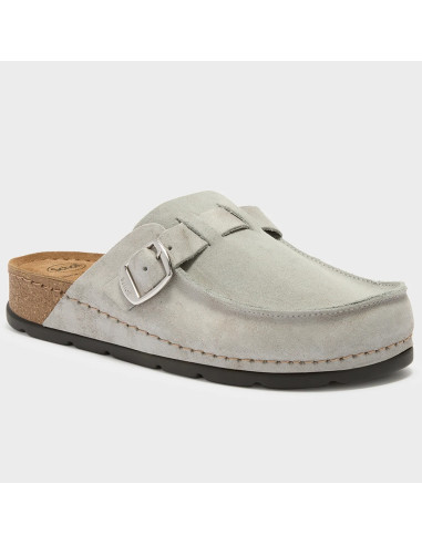 Scholl Bora Mocassin Light Grey Femme F317151070 | Mules Confort