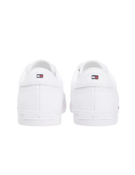 Tommy Hilfiger Vulc Core RWB Long White Homme | Baskets Blanches