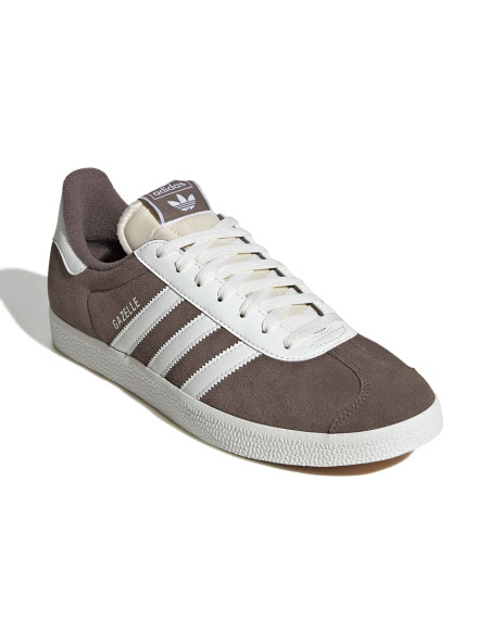 Adidas Gazelle Moka White Homme KH9715 | Sneakers Rétro Iconiques
