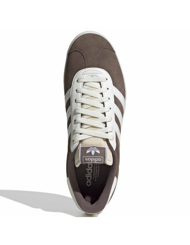 Adidas Gazelle Moka White Homme KH9715 | Sneakers Rétro Iconiques