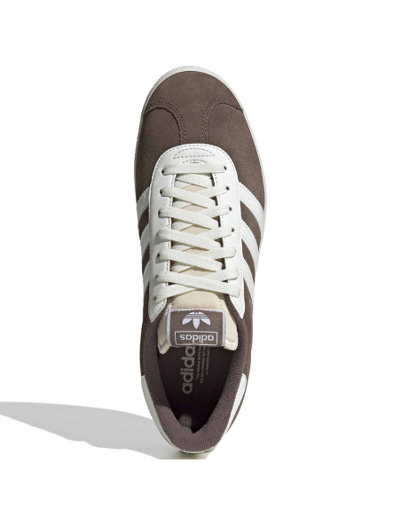 Adidas Gazelle Moka White Homme KH9715 | Sneakers Rétro Iconiques