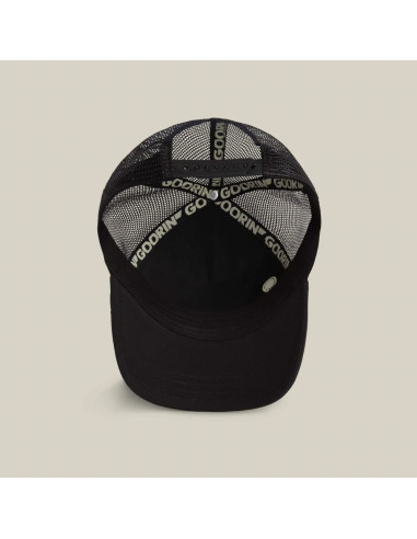 Casquette Mixte Goorin Bros Beware Trucker Blanc Noir