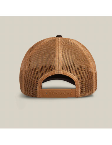 Casquette Mixte Goorin Bros Bad Boy Trucker Camel Marron 101-2538-HEA