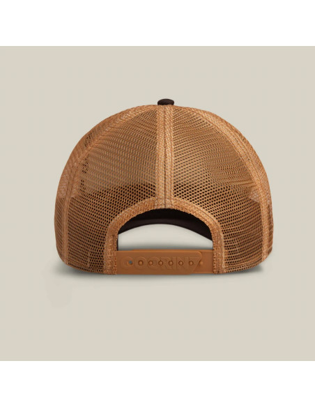 Casquette Mixte Goorin Bros Bad Boy Trucker Camel Marron 101-2538-HEA