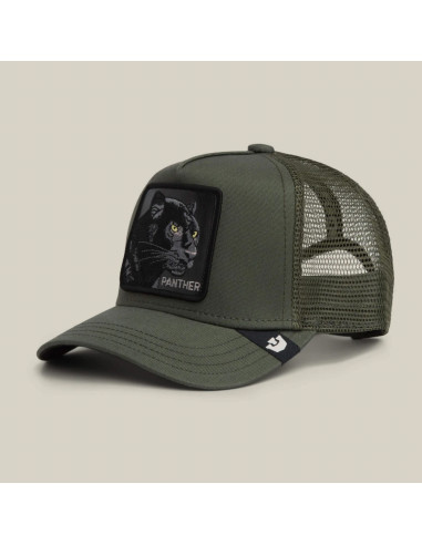 Casquette Mixte Goorin Bros Panther Trucker Kaki 101-2510-PAL
