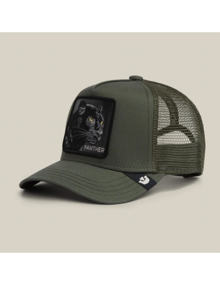 Casquette Mixte Goorin Bros Panther Trucker Kaki 101-2510-PAL