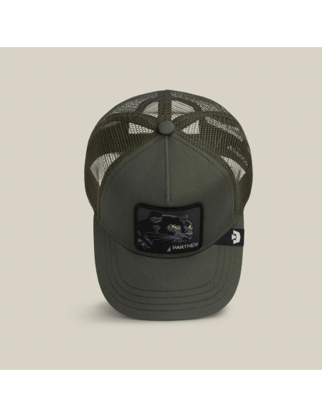Casquette Mixte Goorin Bros Panther Trucker Kaki 101-2510-PAL