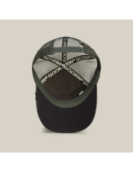 Casquette Mixte Goorin Bros Panther Trucker Kaki 101-2510-PAL