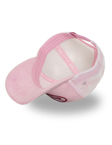 Von Dutch Casquette Trucker Snapback KYLIE velours rose