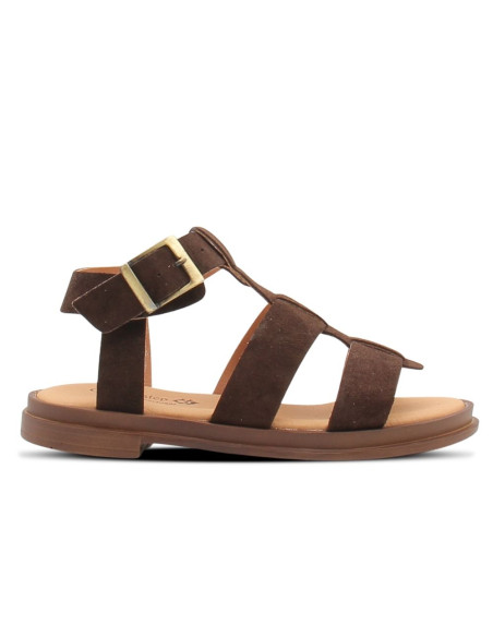 Sandales Femme Good Instep Mabelle Chocolat | Confort et Élégance