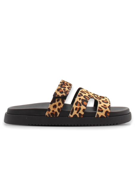 Steve Madden Missile Leopard – Sandales tendance à imprimé léopard