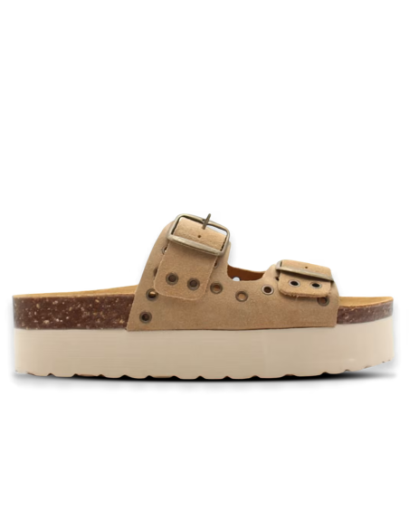 Mules Compensées Hylton - 6497-o Miley - Beige