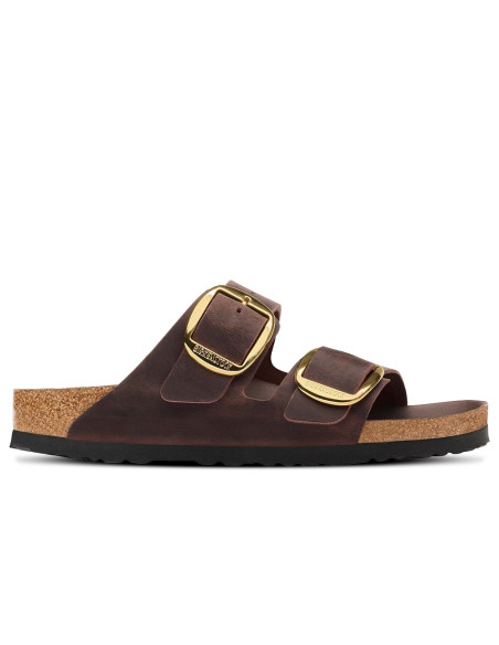 Birkenstock Arizona Big Buckle Habana cuir huilé femme 1032916