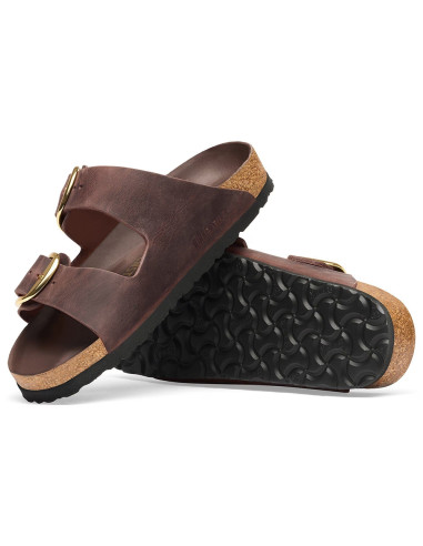 Birkenstock Arizona Big Buckle Habana cuir huilé femme 1032916