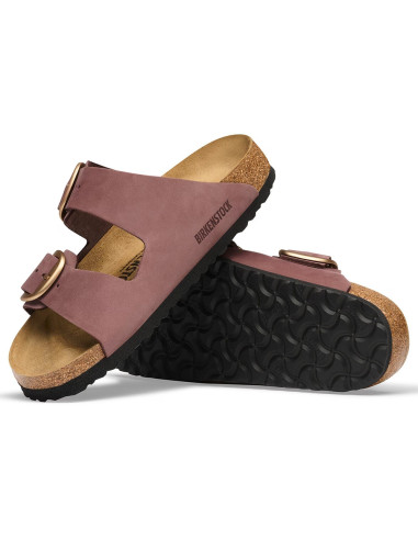 Birkenstock Arizona Big Buckle Pepper femme cuir nubuck 1032970