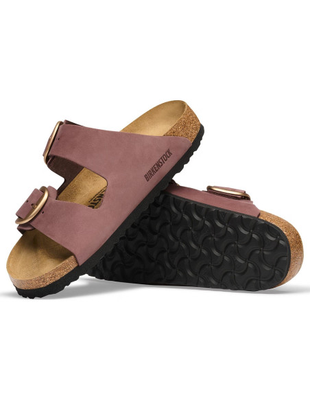 Birkenstock Arizona Big Buckle Pepper femme cuir nubuck 1032970
