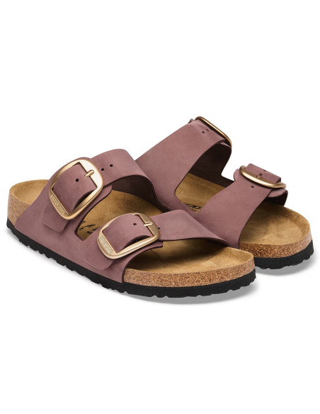 Birkenstock Arizona Big Buckle Pepper femme cuir nubuck 1032970