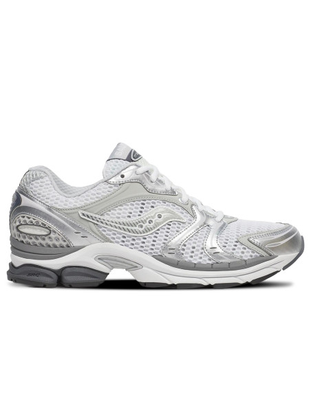 Saucony ProGrid Triumph 4 homme – Sneakers rétro running White Silver