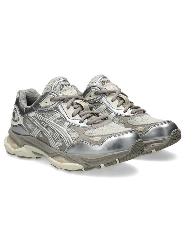ASICS GEL-NYC 2.0 femme – Sneakers rétro running Cream Silver