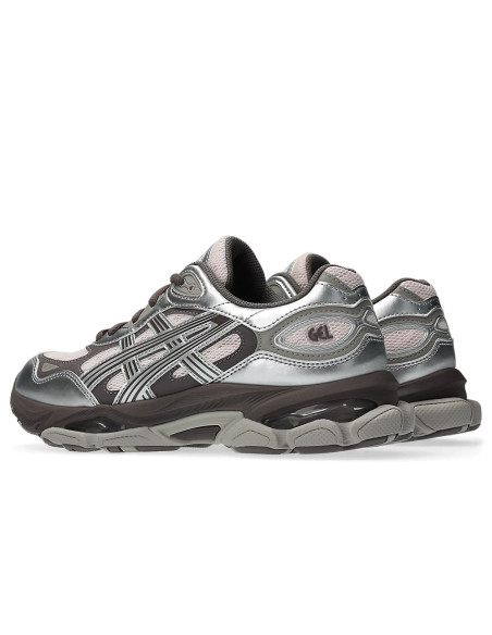 ASICS GEL-NYC 2.0 femme – Sneakers rétro running Pink Cloud Pure Silver