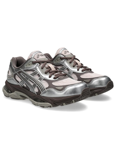 ASICS GEL-NYC 2.0 femme – Sneakers rétro running Pink Cloud Pure Silver