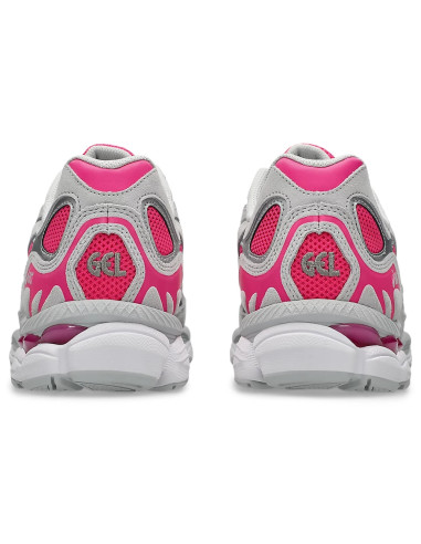 ASICS GEL-NYC Mixte Rose Fluo Gris Clair – Sneakers Lifestyle