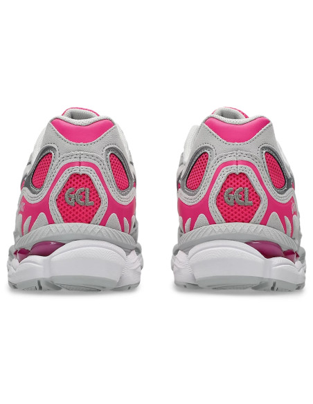 ASICS GEL-NYC Mixte Rose Fluo Gris Clair – Sneakers Lifestyle