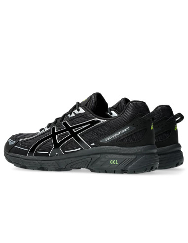 ASICS GEL-Venture 6 Mixte Noir Argent – Sneakers Outdoor & Lifestyle