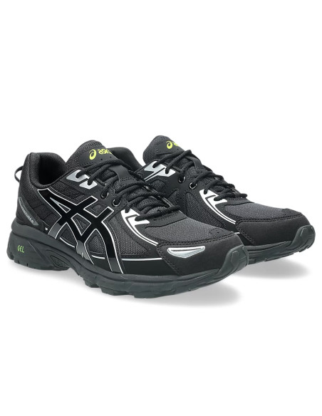 ASICS GEL-Venture 6 Mixte Noir Argent – Sneakers Outdoor & Lifestyle