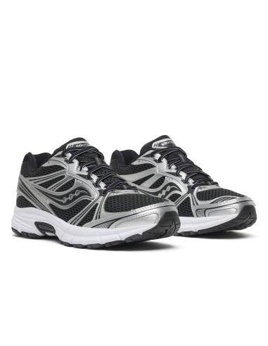 Saucony Grid Legacy Mixte Silver Black – Sneakers Rétro Running