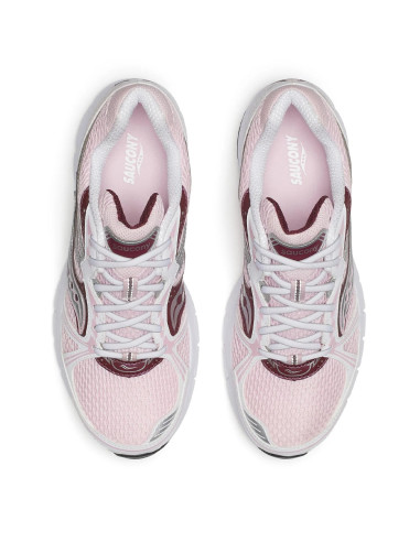 Saucony Grid Legacy Femme Silk White – Sneakers Rétro Running